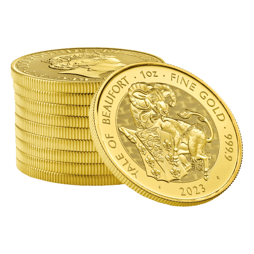 1 oz 2023 Tudor Beasts: The Yale of Beaufort Gold Coin | The Royal Mint