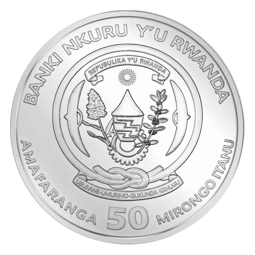 1 oz 2023 Nile Crocodile Proof Silver Coin | Rwanda