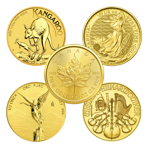 1/2 oz Our Choice of New Sovereign Mint Gold Coin