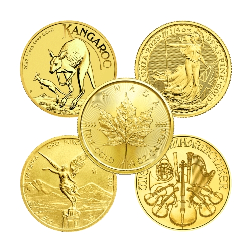 1/4 oz Our Choice of New Sovereign Mint Gold Coin