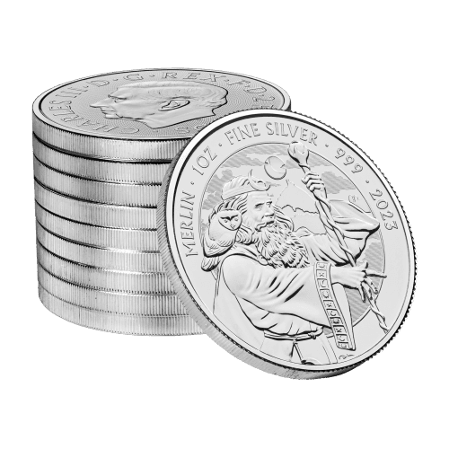 1 oz 2023 Merlin Silver Coin | The Royal Mint