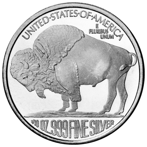 1/10 oz Buffalo Silver Round | Silvertowne Mint