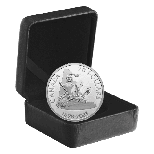 1 oz 2023 125th Anniversary of Yukon Silver Coin | Royal Canadian Mint