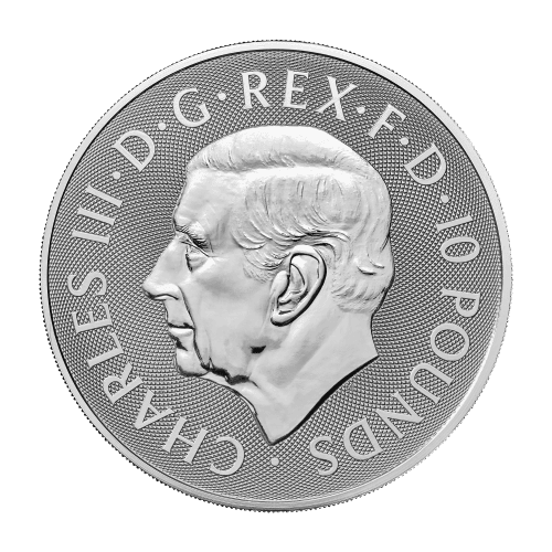 2 oz 2023 Tudor Beasts: The Black Bull of Clarence Silver Coin | The Royal Mint