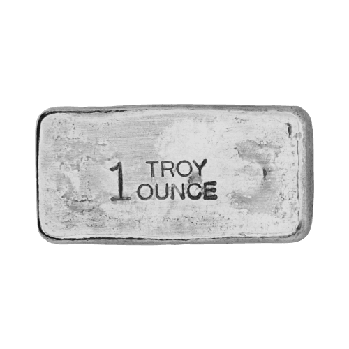 1 oz 2023 Silver Addict Bar | Yeager's Poured Silver