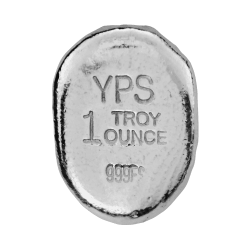 1 oz Silver Lion | Yeager's Poured Silver
