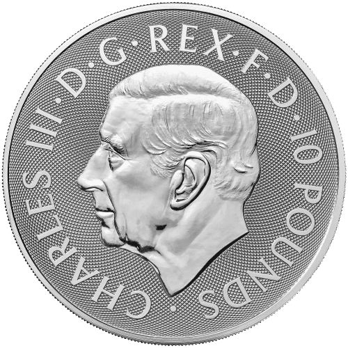 10 oz 2023 Royal Arms Silver Coin | The Royal Mint