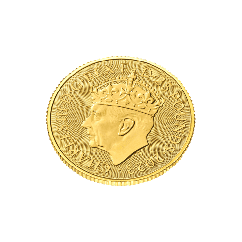 1/4 oz 2023 The Coronation of His Majesty King Charles III Gold Coin | The Royal Mint