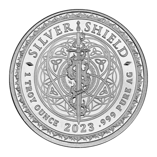 1 oz AG-47 Silver Round | Silver Shield