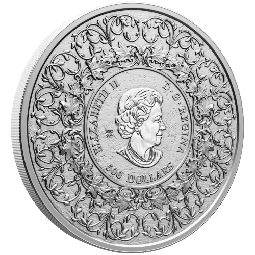 5 kilo 2023 35th Anniversary of the Silver Maple Leaf Silver Coin | Royal Canadian Mint