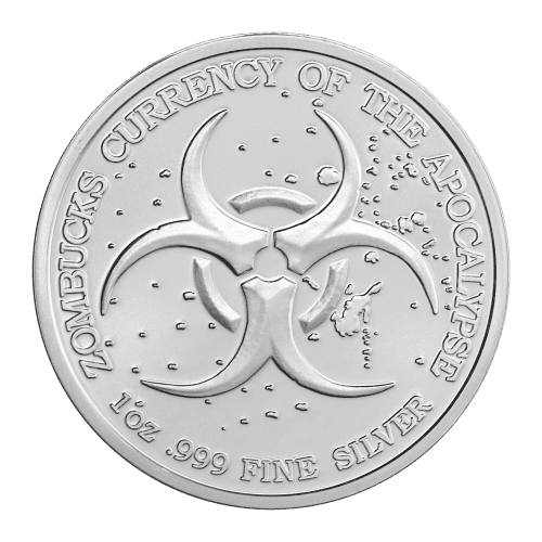 1 oz Zombucks World: Kangaruin Silver Round | Sunshine Minting