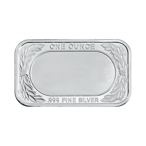 1 oz Valentine's Day: Valentine Heart Full Red Colourized Silver Bar | Silvertowne Mint