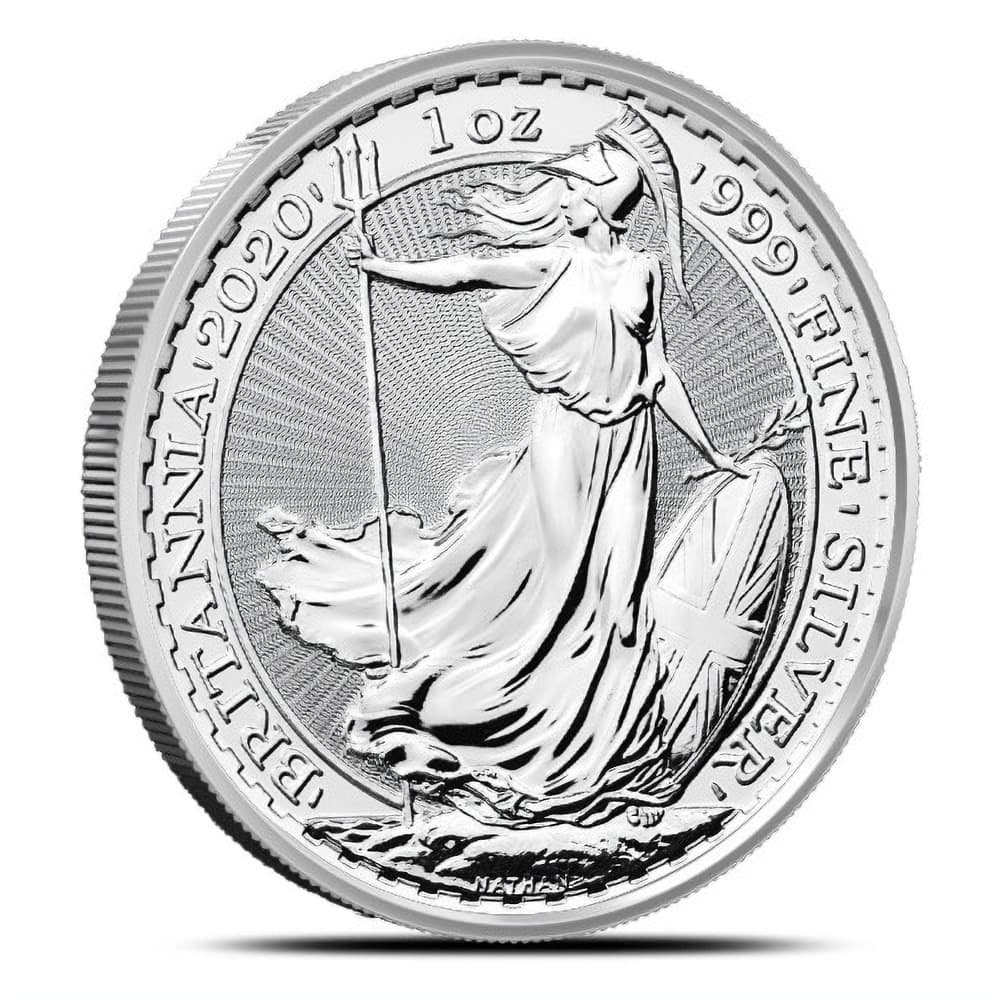 2020 1 oz British Silver Britannia Coin