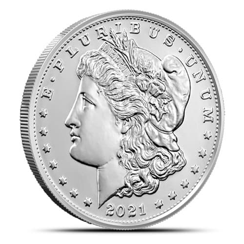 2021-D Morgan Silver Dollar Coin with Box & CoA