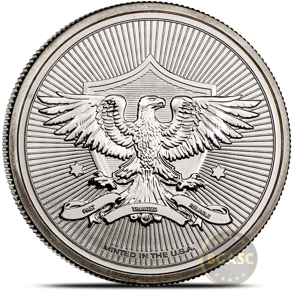 1 oz BGASC Silver Round (New)