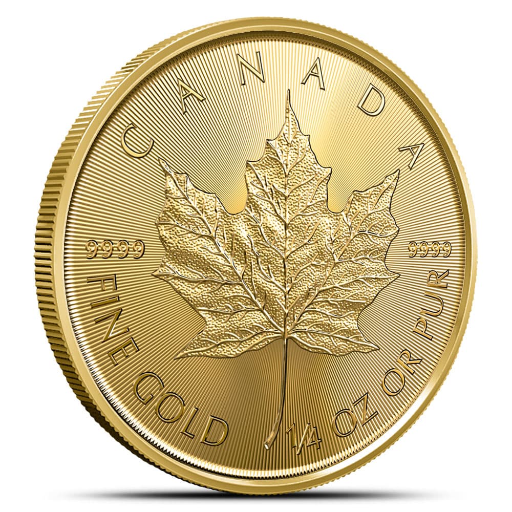 2023 1/4 oz Canadian Gold Maple Leaf Coin (BU)