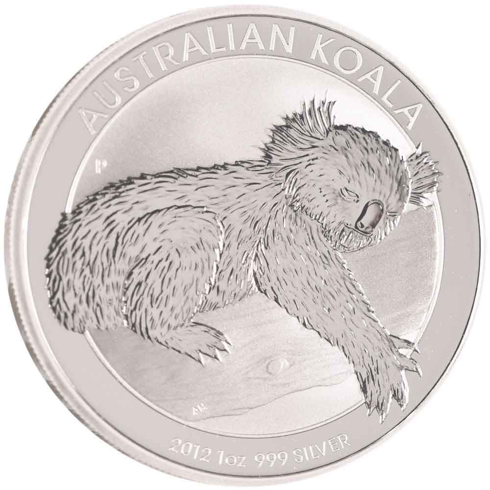2012 1 oz Australian Silver Koala Coin (BU)