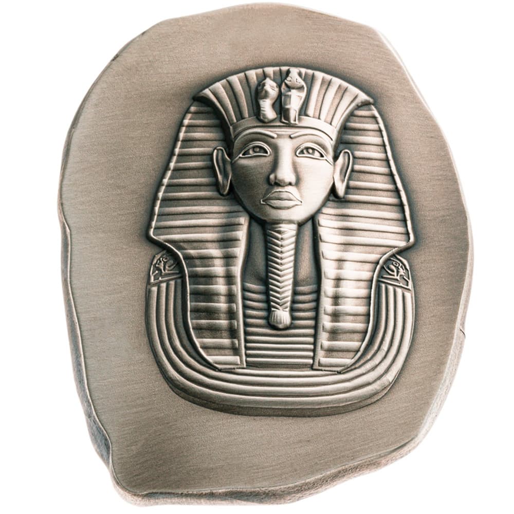 5 oz Antique Argentia King Tut Silver Bar (New)