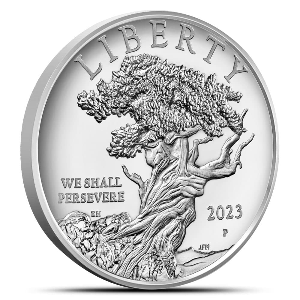 2023-P 1 oz Proof American Liberty Silver Medal (Box + CoA)