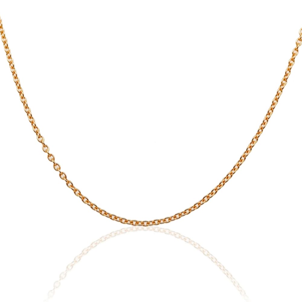 Nebü 8.6g 22K 2.2mm 18 inch Round Cable Chain