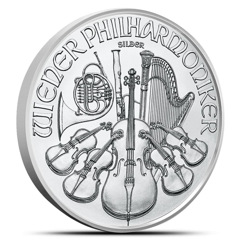 2025 1 oz Austrian Silver Philharmonic Coin (BU)