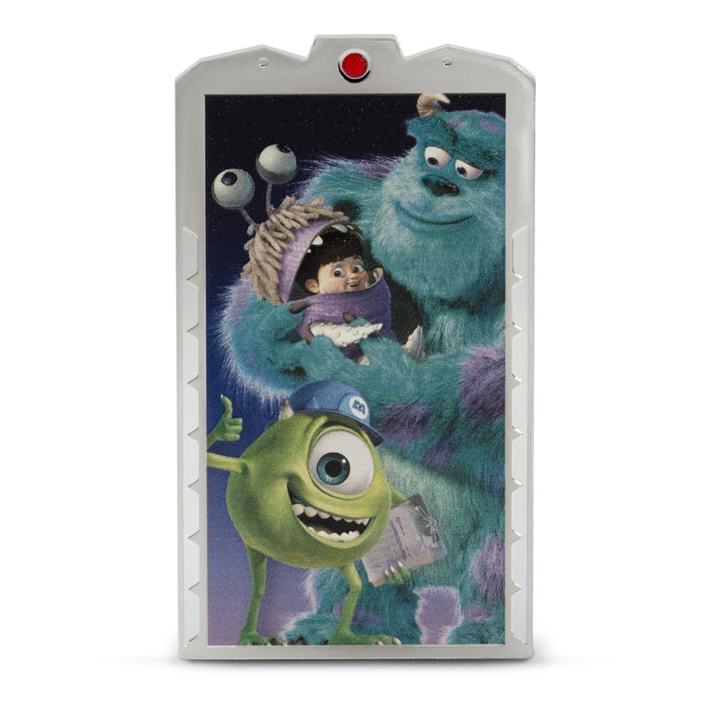 2025 3 oz Proof Colorized Niue Silver Monsters Inc. Mike and Sulley on the Clock Coin (Box + CoA)