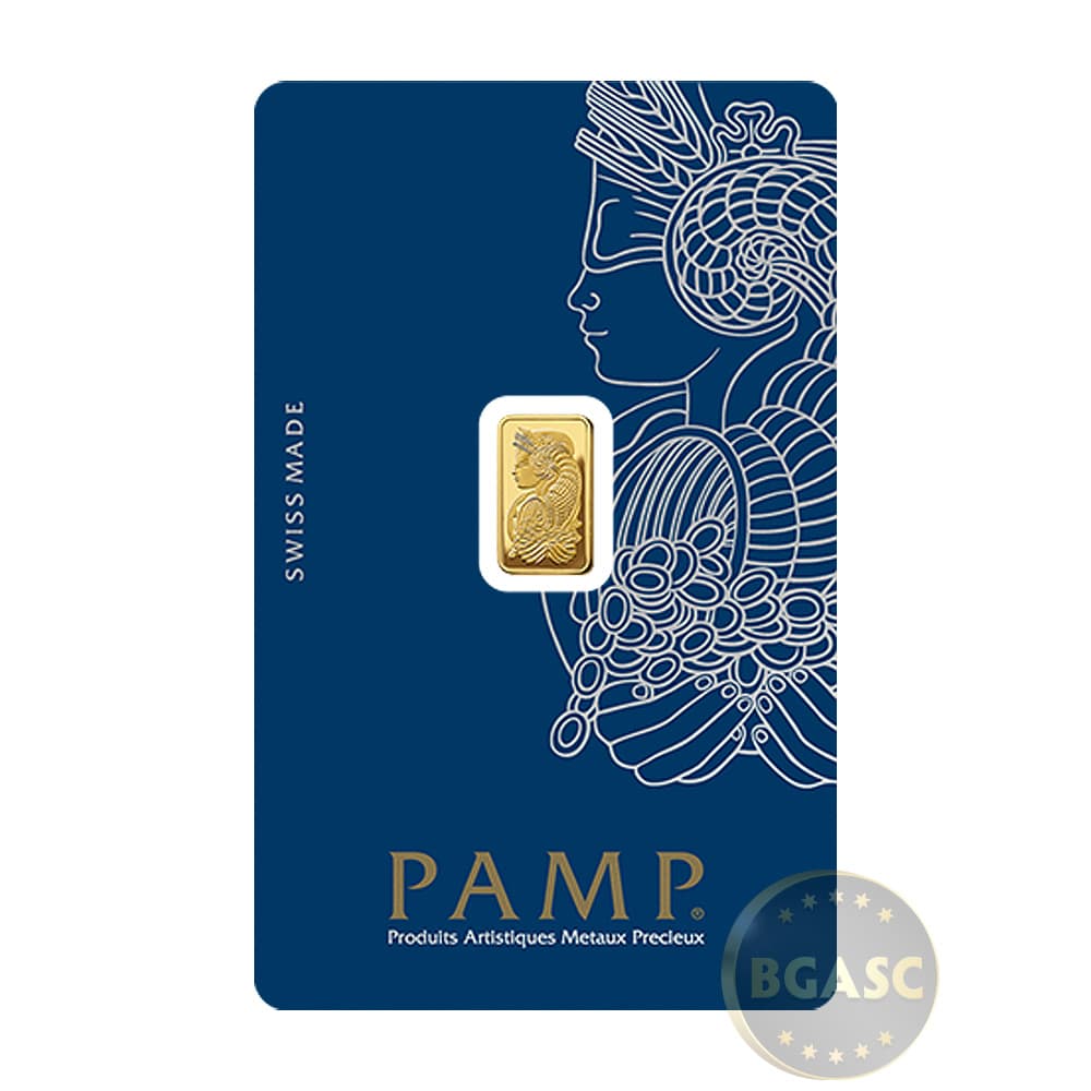 1 Gram PAMP Suisse Fortuna Veriscan Gold Bar (New w/ Assay) - Jan 17, 2025