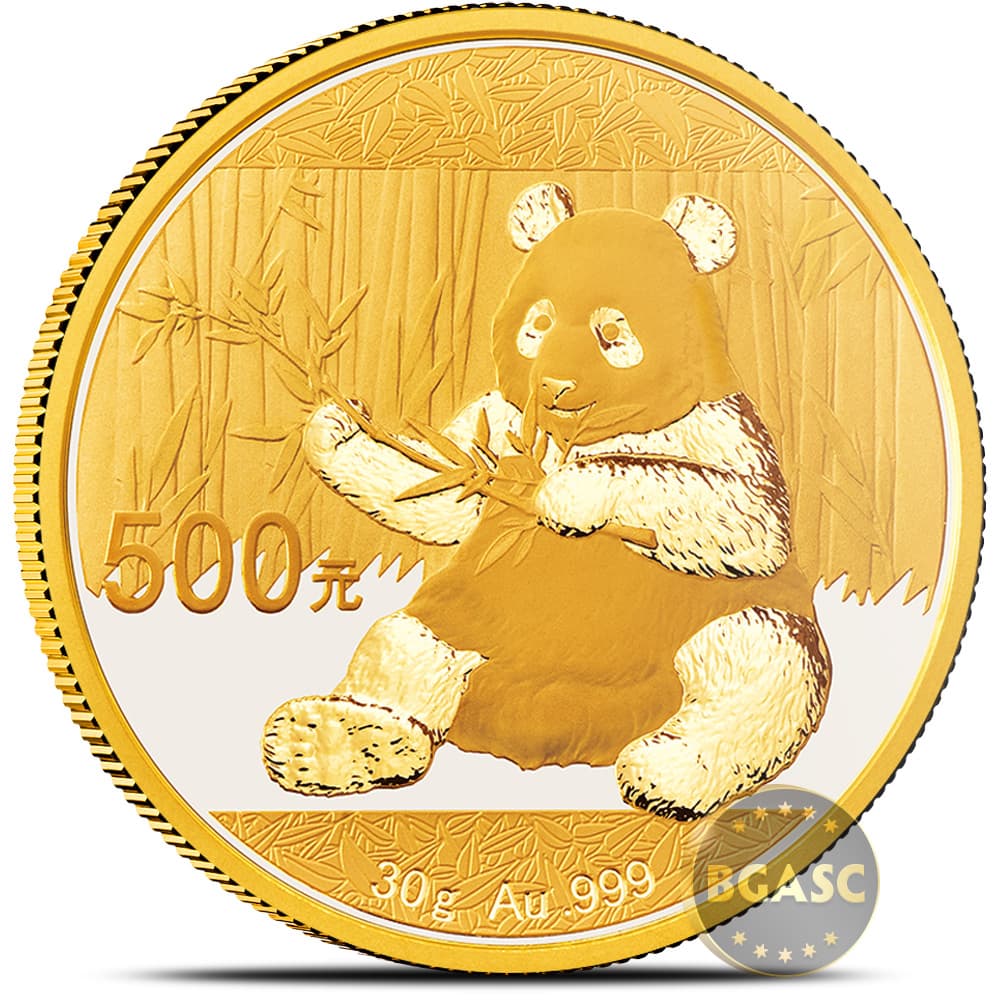 2017 30 Gram Chinese Gold Panda Coin (BU)