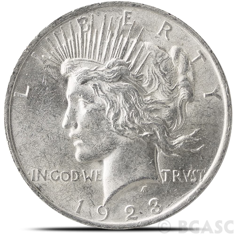 Peace Silver Dollar Coin (AU)
