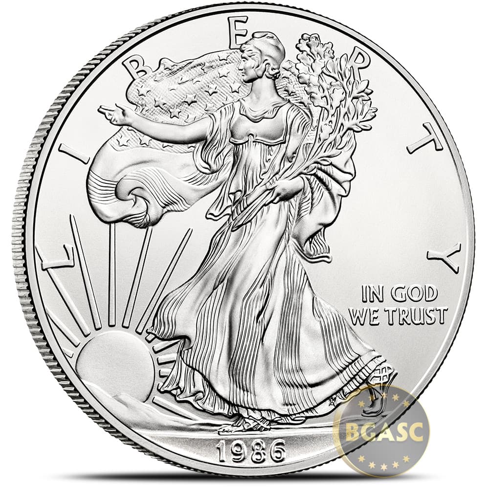 1986 1 oz American Silver Eagle Coin