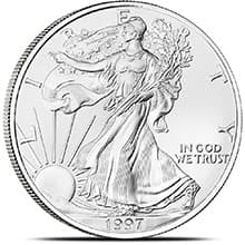 1997 1 oz American Silver Eagle Coin