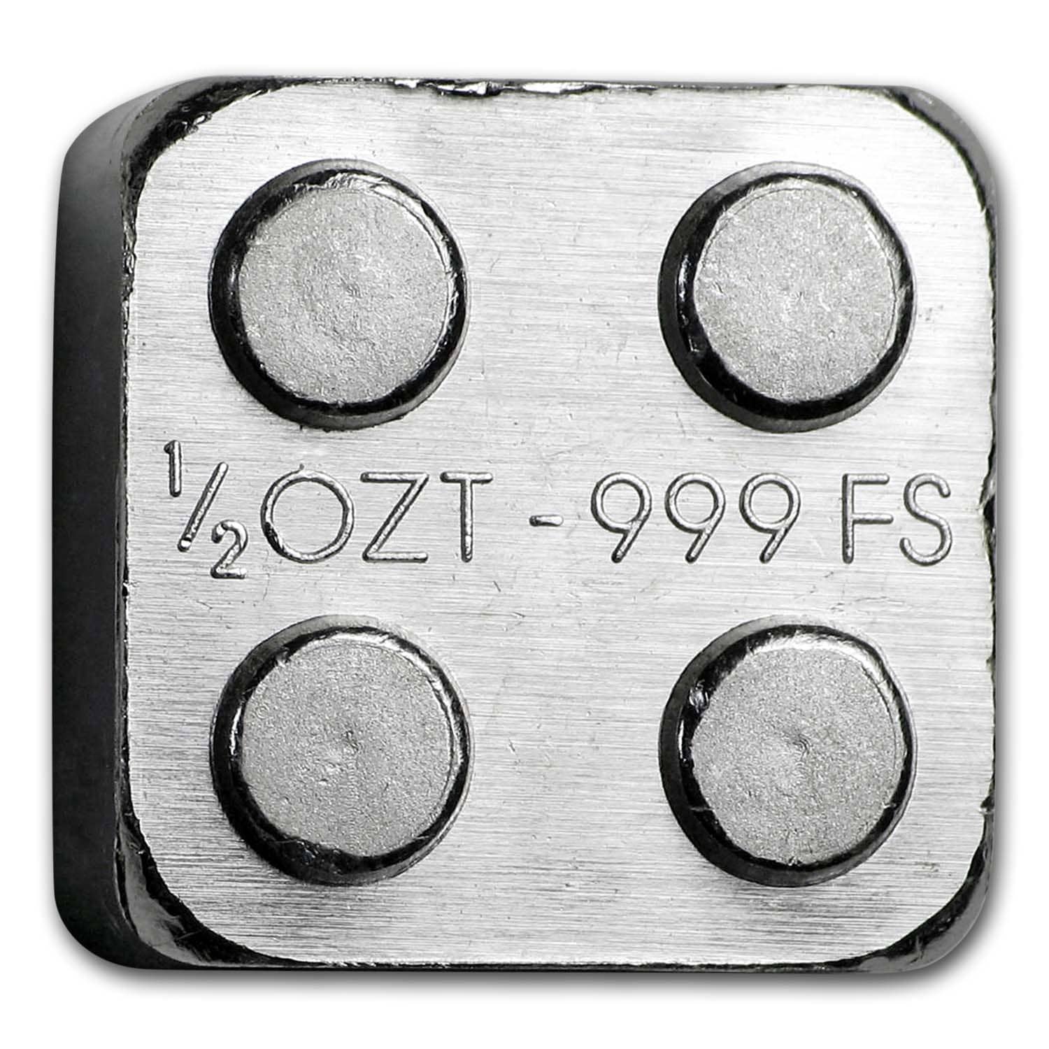 1/2 oz Silver Building Block Bars (2x2)