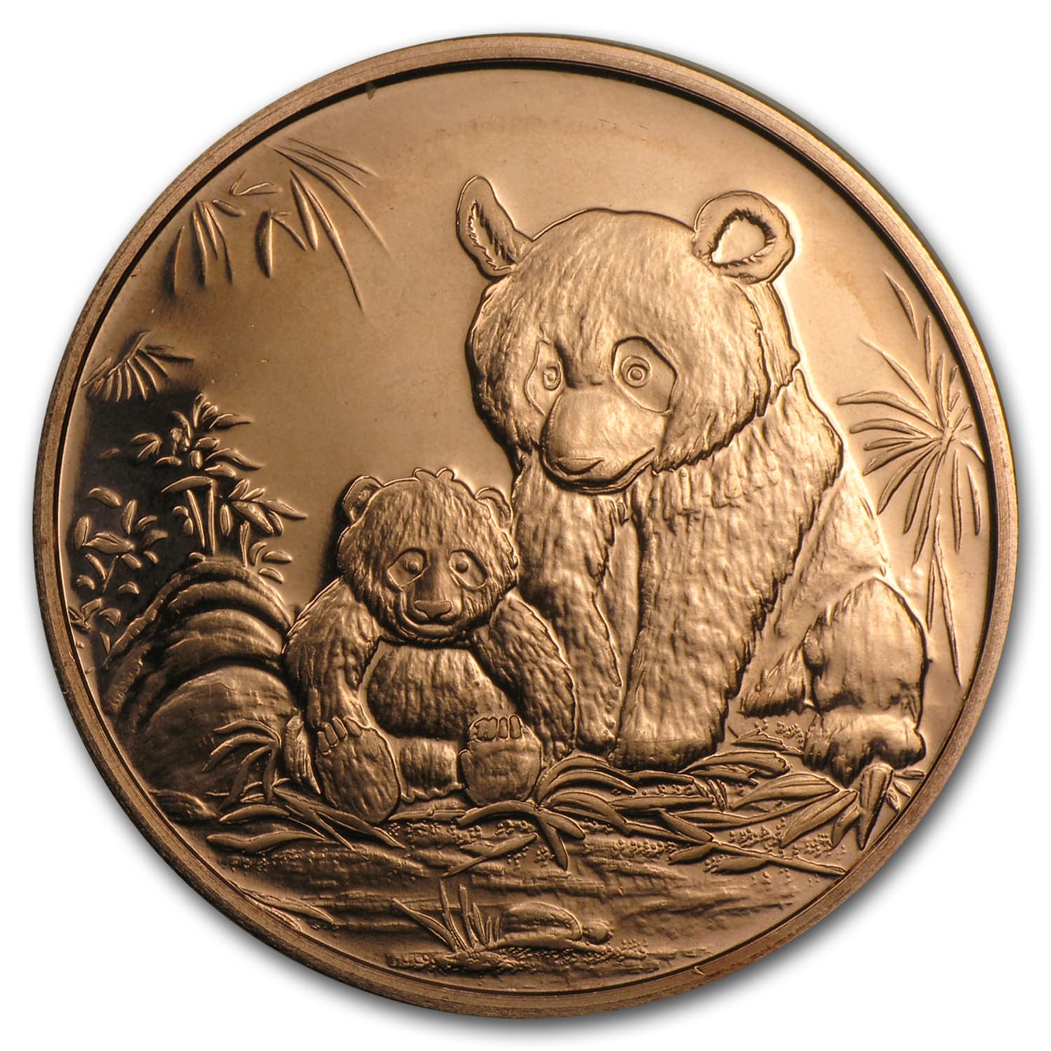 1 oz Copper Round - Panda