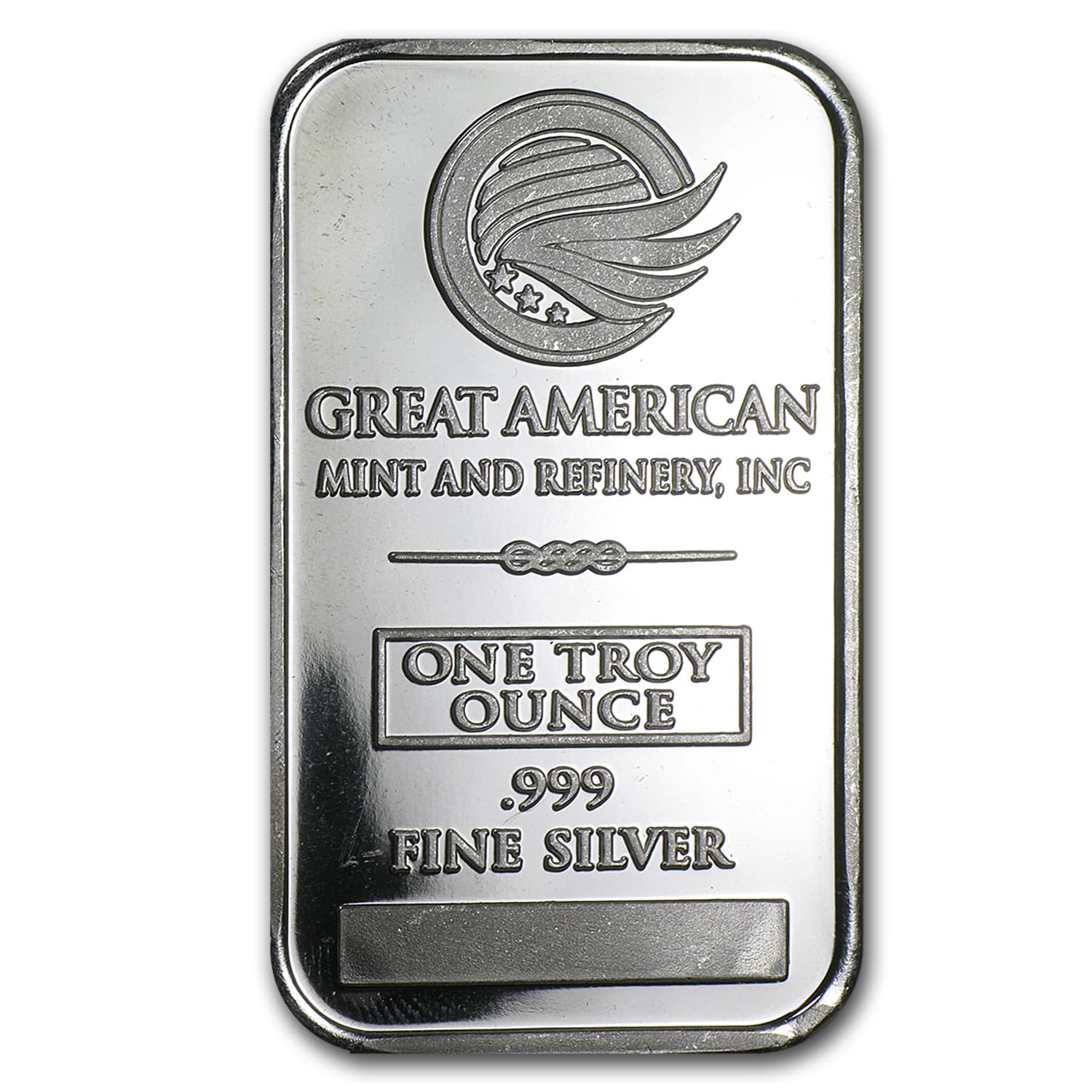 1 oz Silver Bar - Great American Mint (GAM)