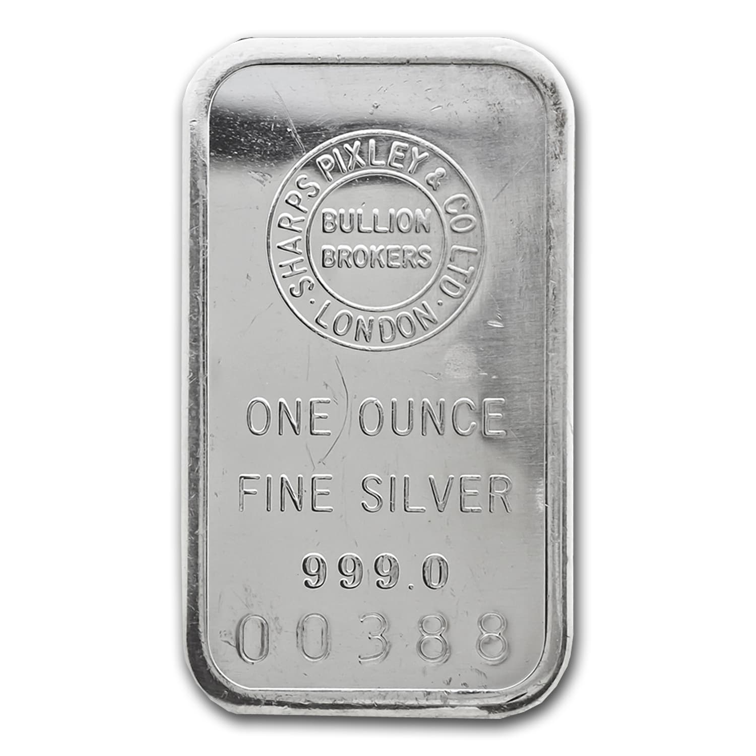 1 oz Silver Bar - Sharps Pixley & Co LTD