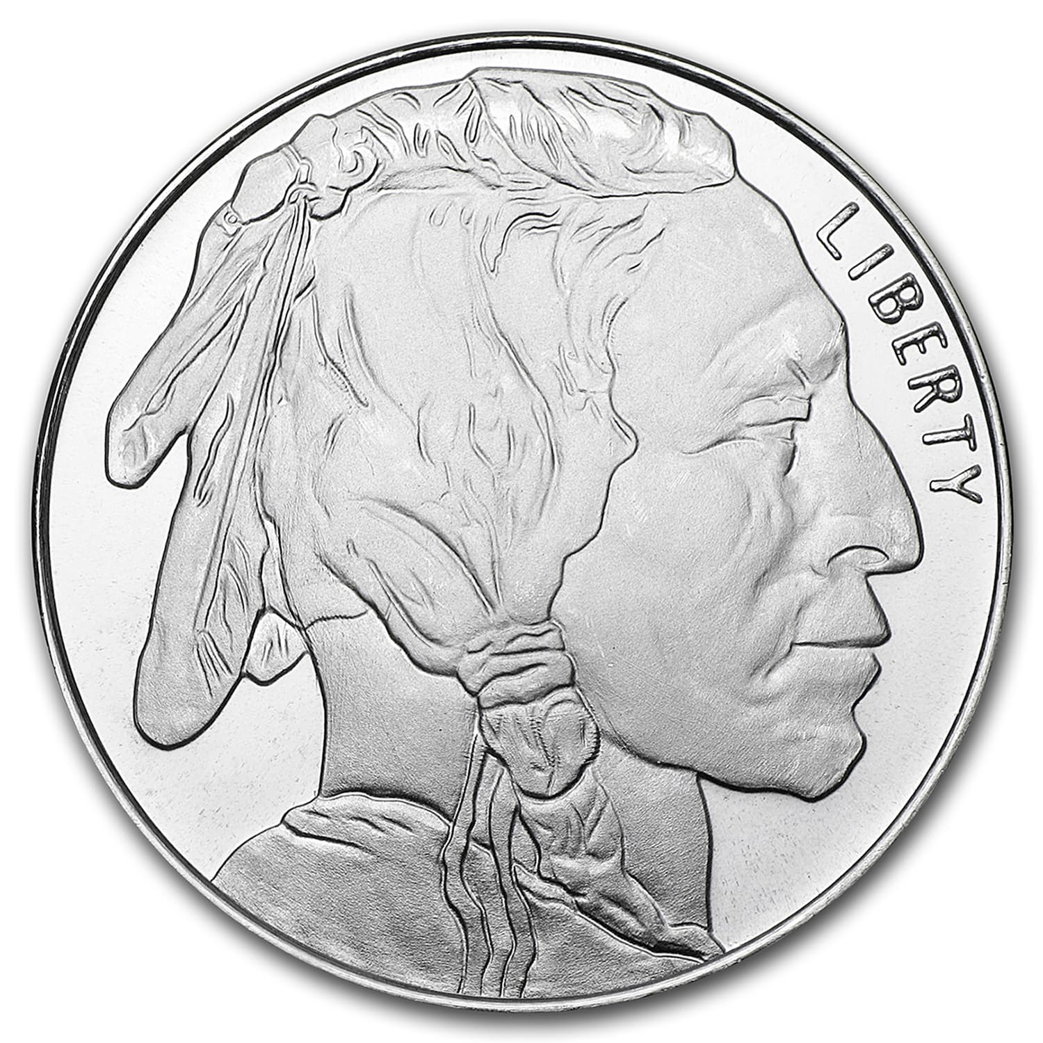 1 oz Silver Buffalo Round - AT SPOT!