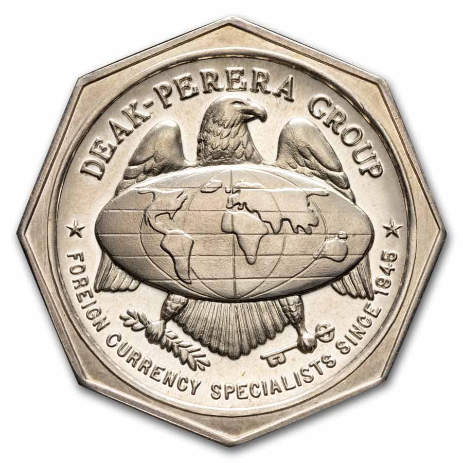 1 oz Silver Octagon - Deak-Perera