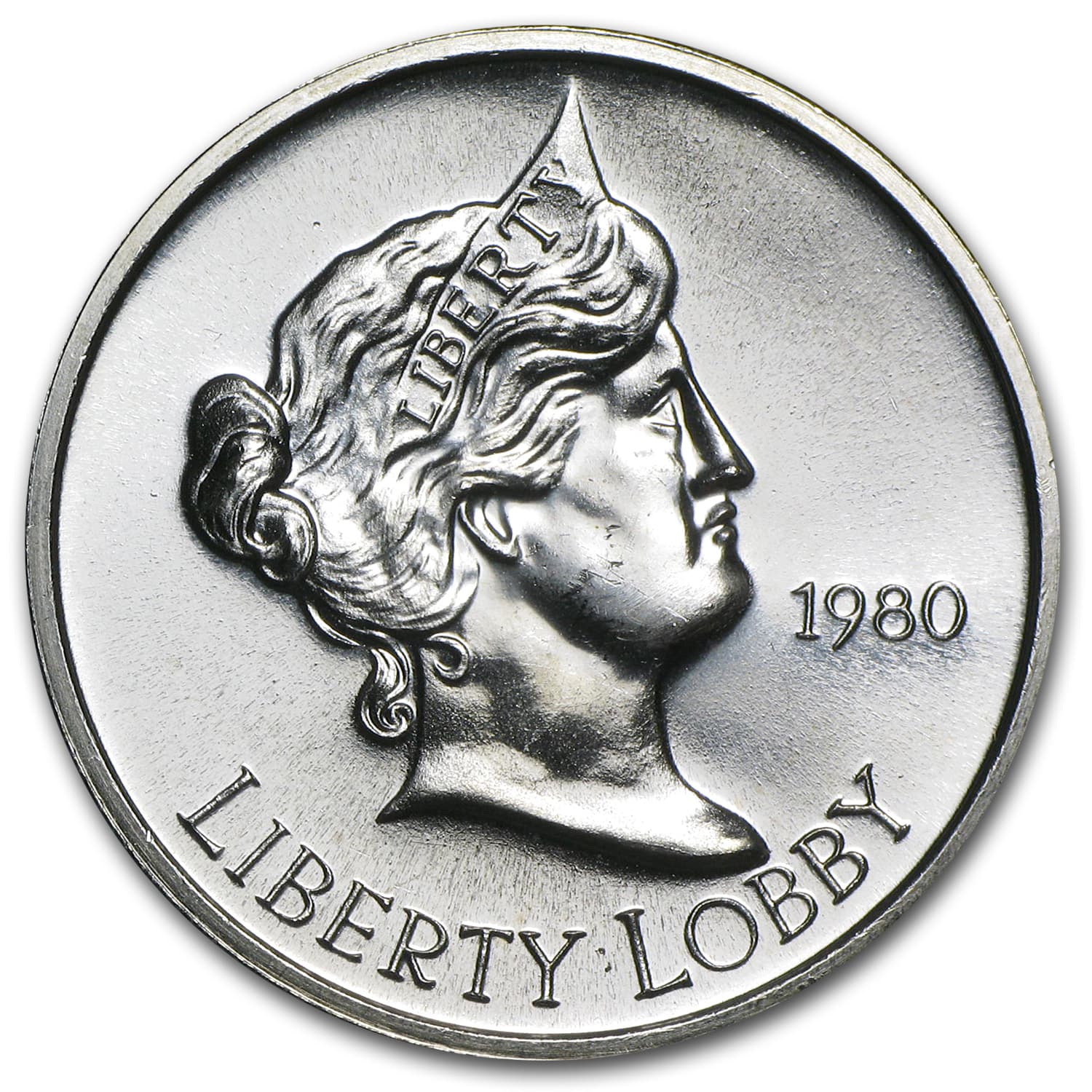 1 oz Silver Round - Liberty Lobby