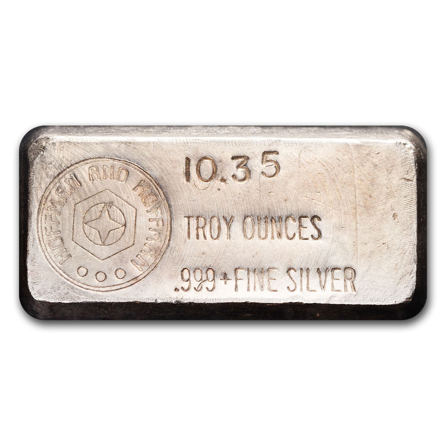 10.35 oz Silver Bar - Hoffman & Hoffman