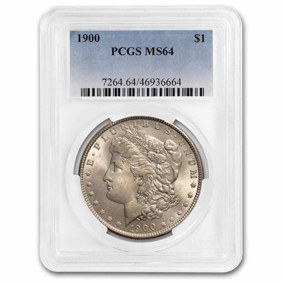 1900 Morgan Dollar MS-64 PCGS