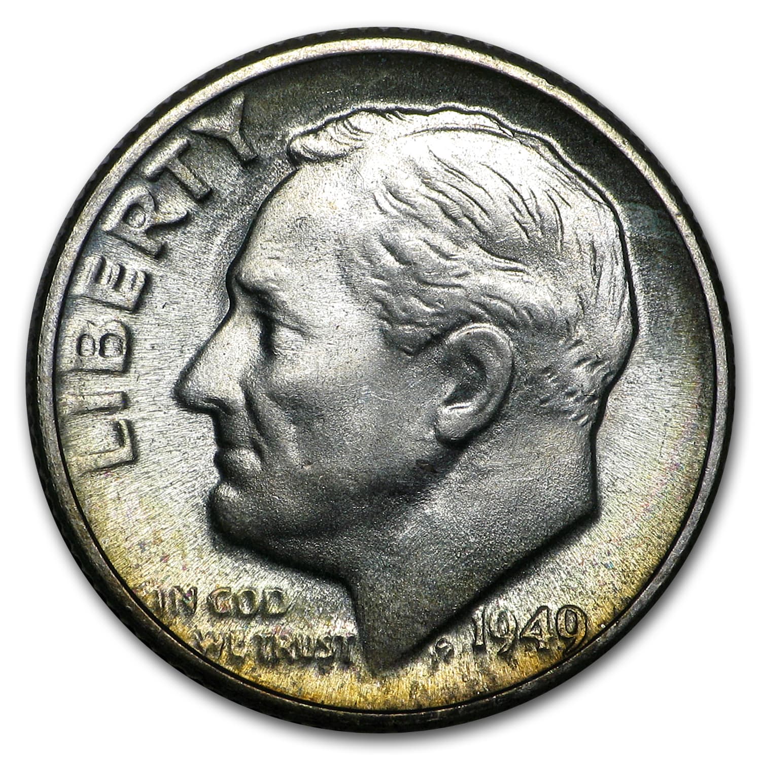 1949-D Roosevelt Dime BU