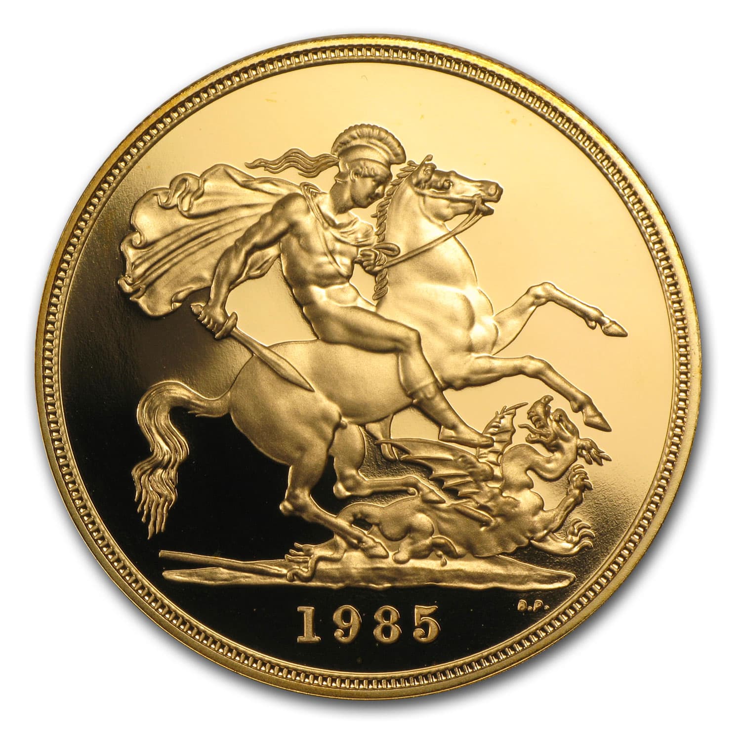 1985 Great Britain Gold £5 BU
