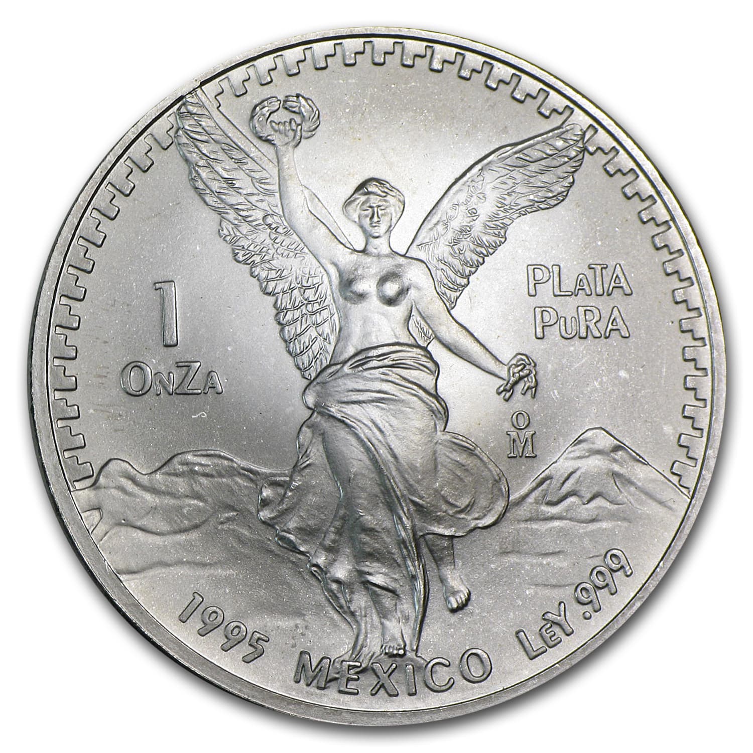 1995 Mexico 1 oz Silver Libertad BU