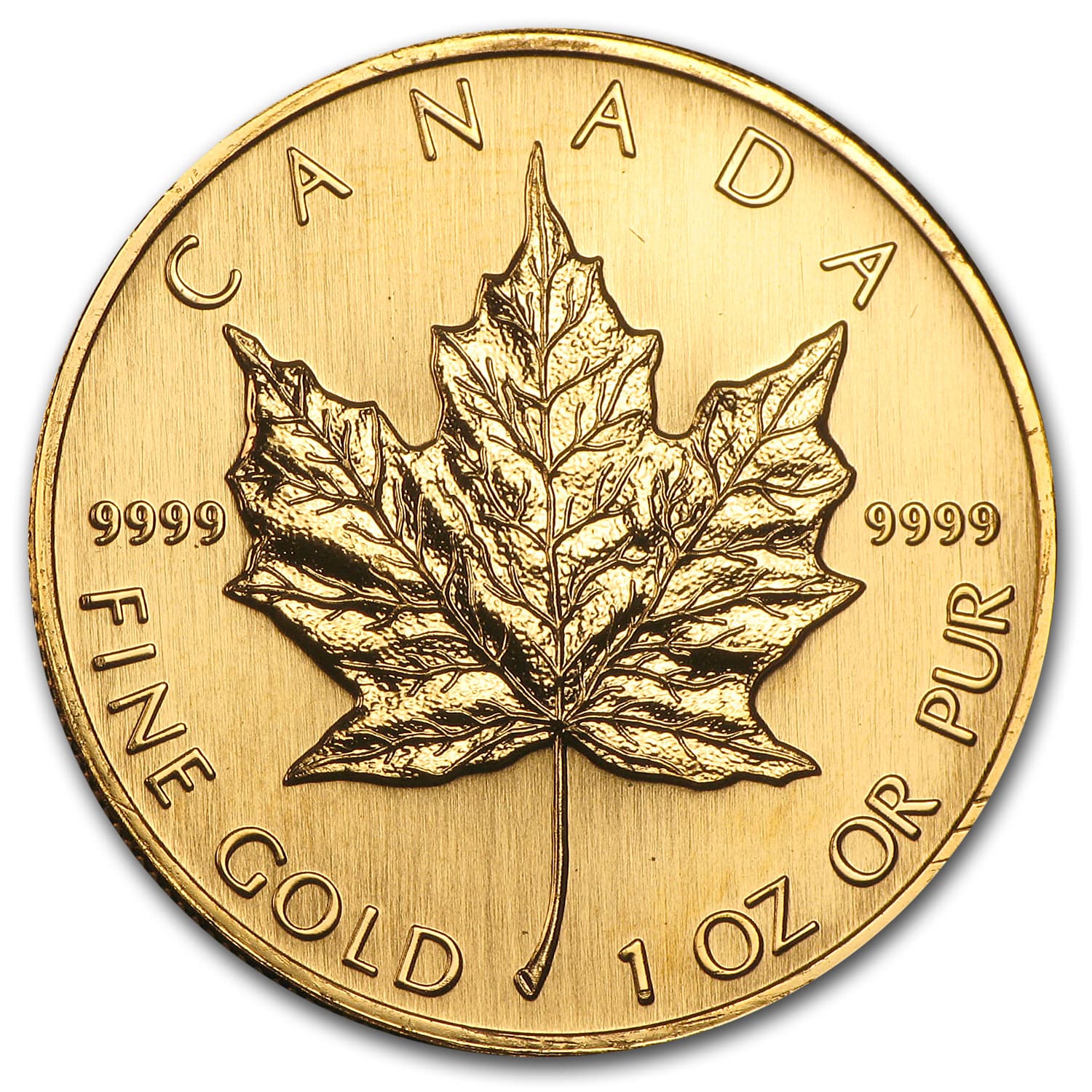 1996 Canada 1 oz Gold Maple Leaf BU