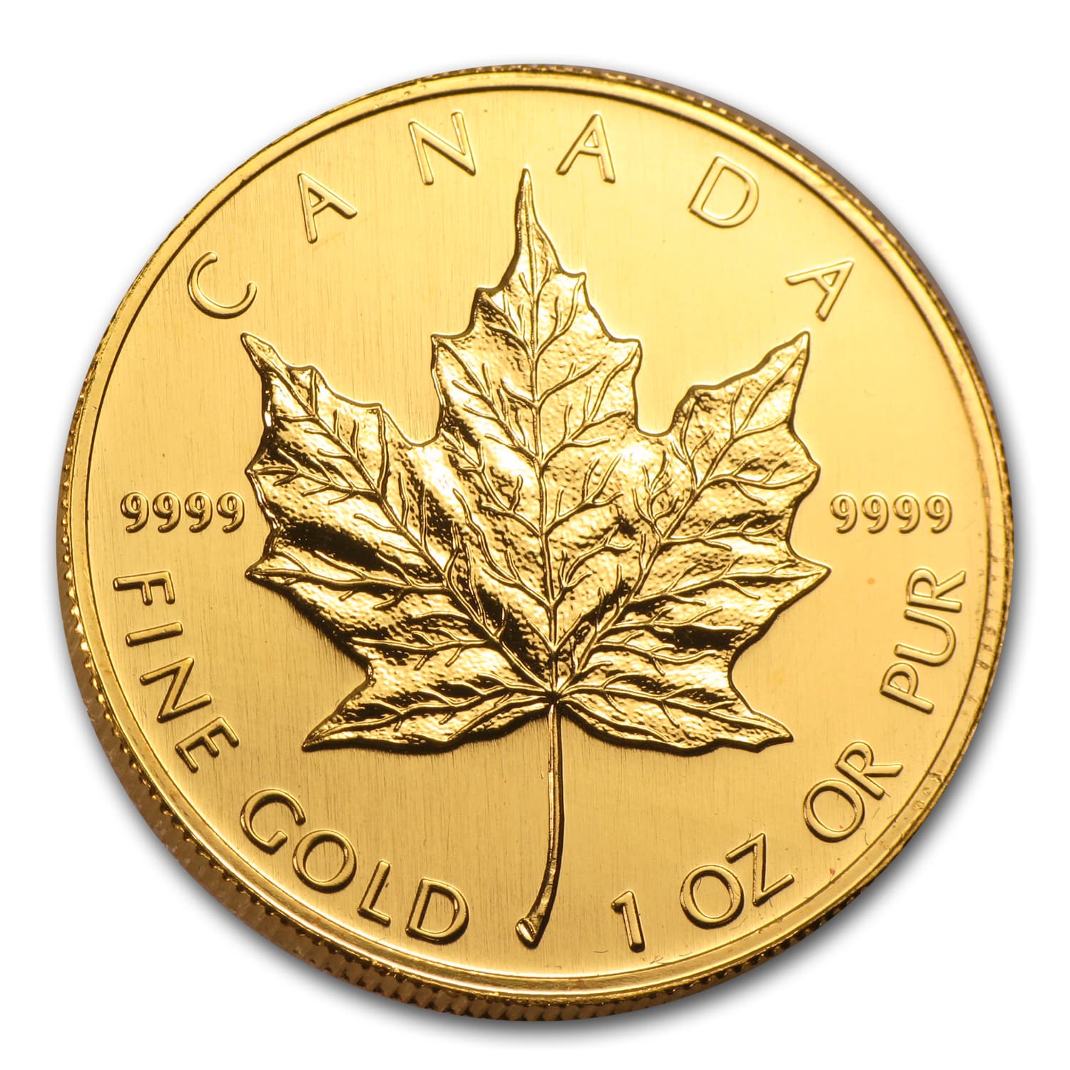 2001 Canada 1 oz Gold Maple Leaf BU