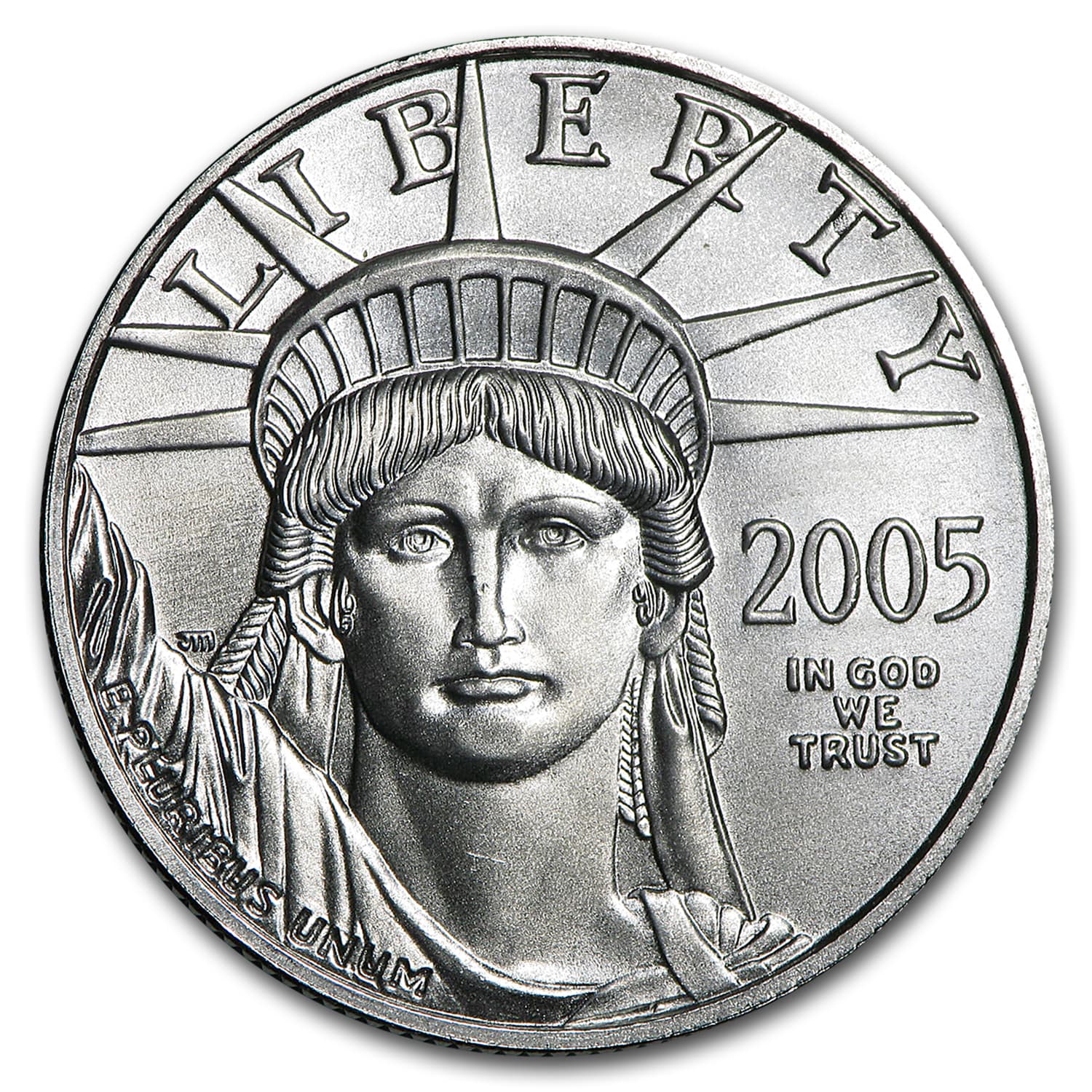 2005 1/2 oz American Platinum Eagle BU