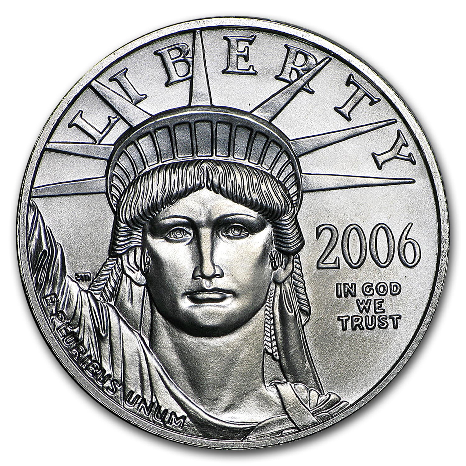 2006 1/2 oz American Platinum Eagle BU