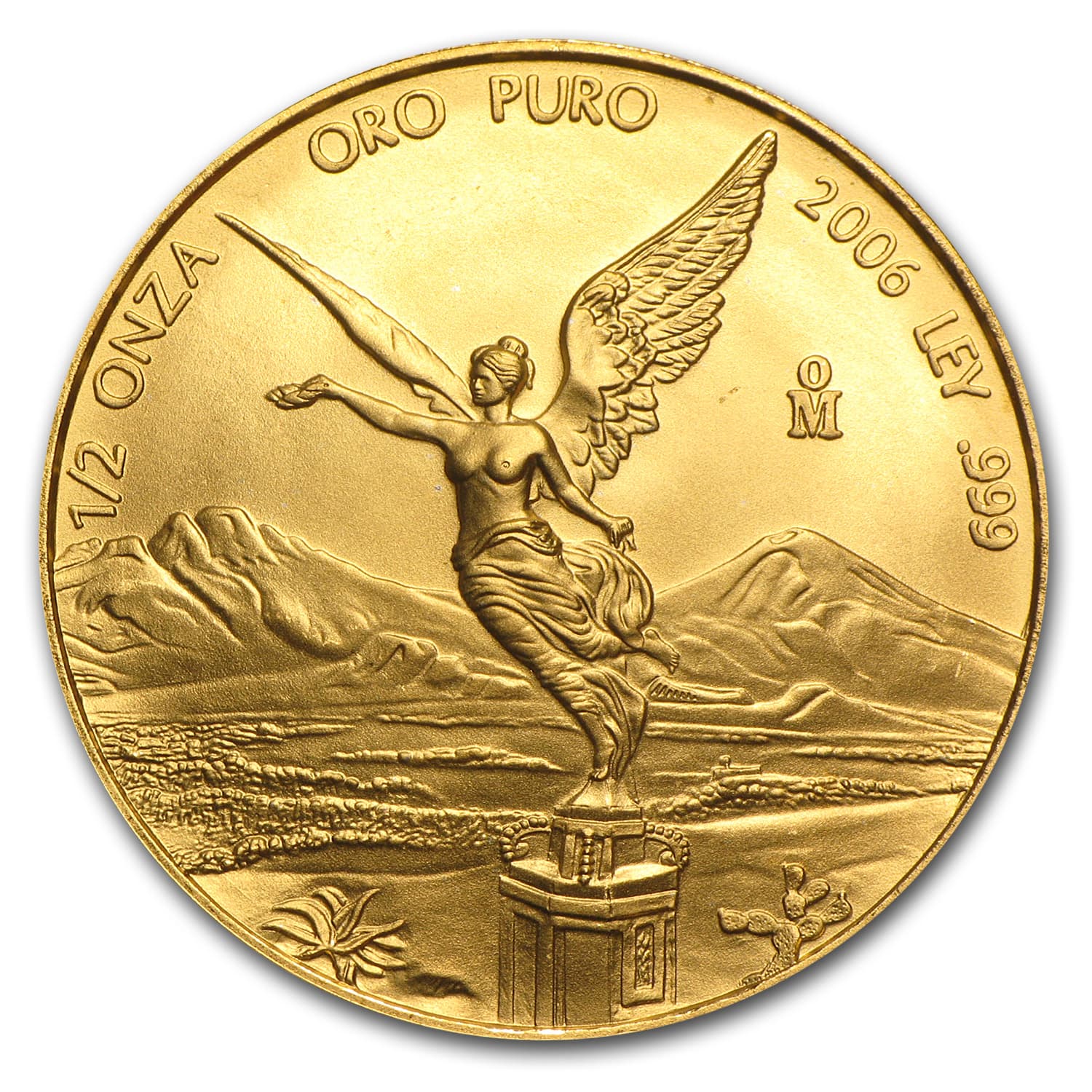 2006 Mexico 1/2 oz Gold Libertad BU