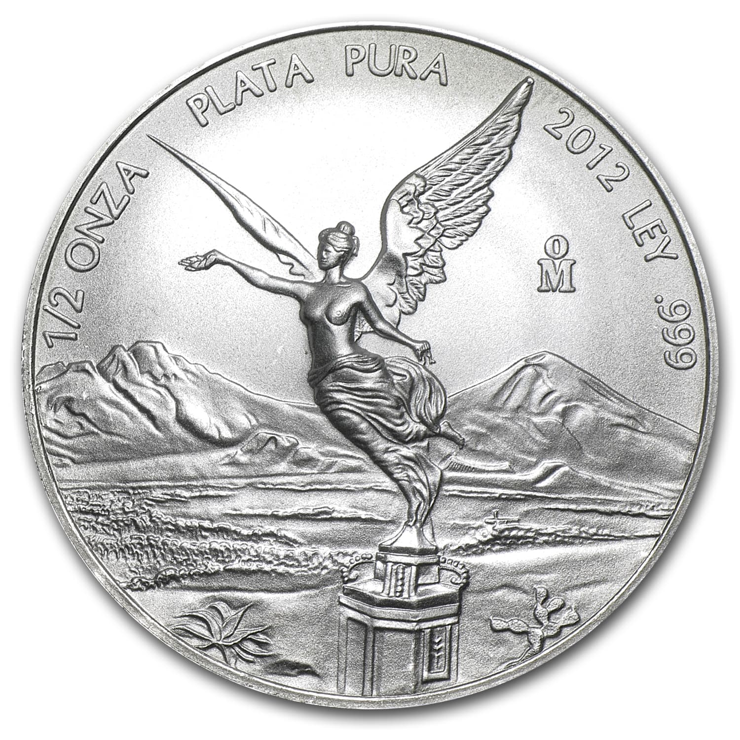 2012 Mexico 1/2 oz Silver Libertad BU
