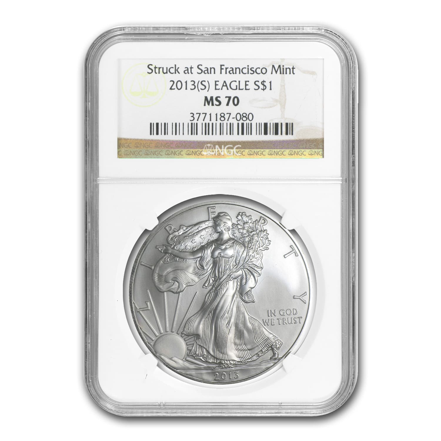 2013 (S) American Silver Eagle MS-70 NGC